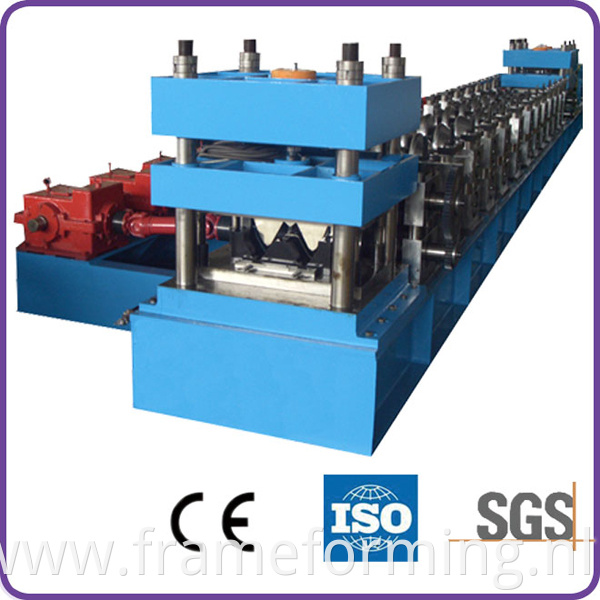 Steel Temporary Guardrail Systems Roll Forming Machine